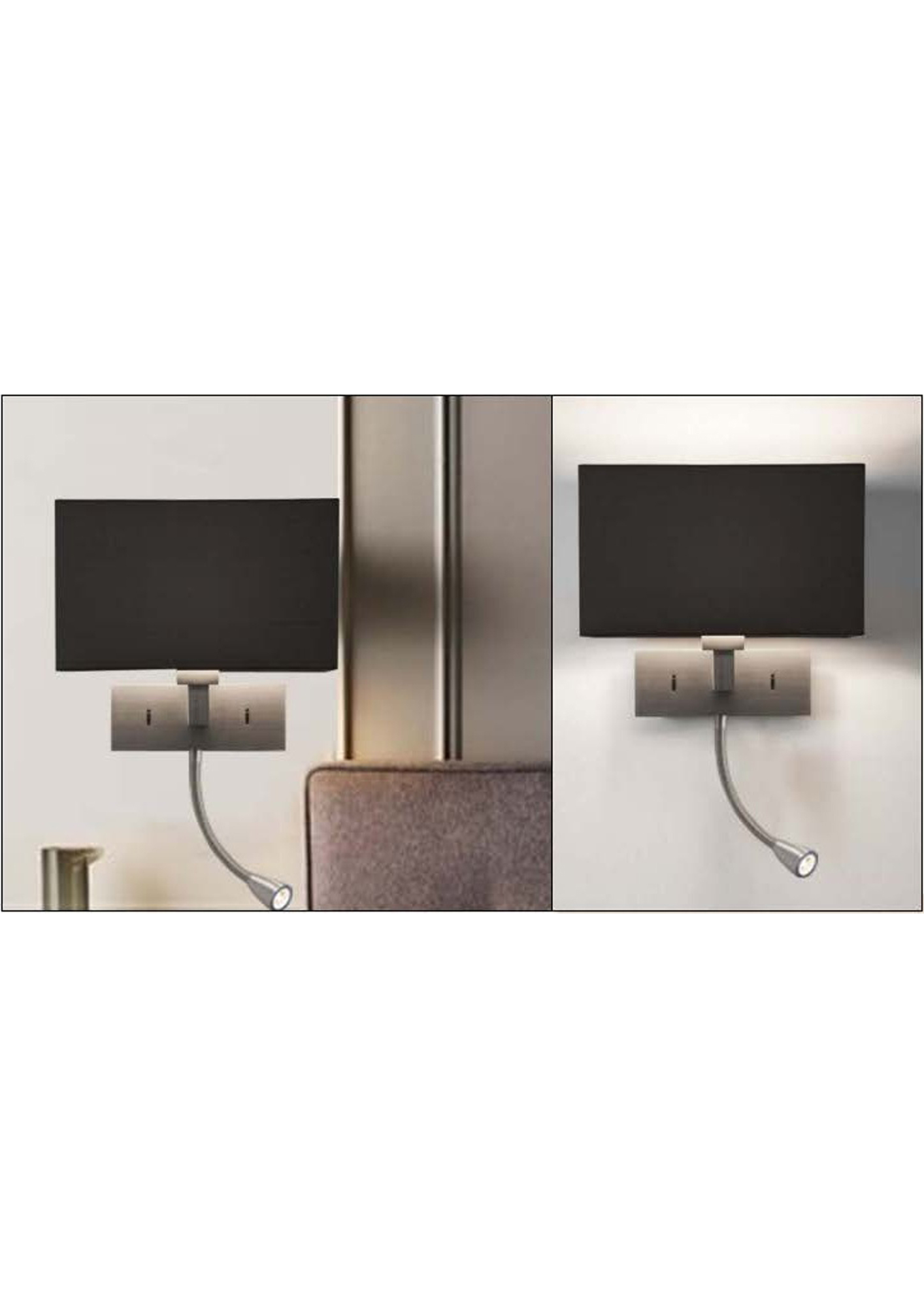 Beyond Lights - Black Wall Lamp- GL